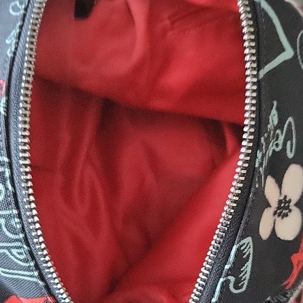 Coach Poppy Black and Red Hobo Bag - RARE - Picture 5 of 5